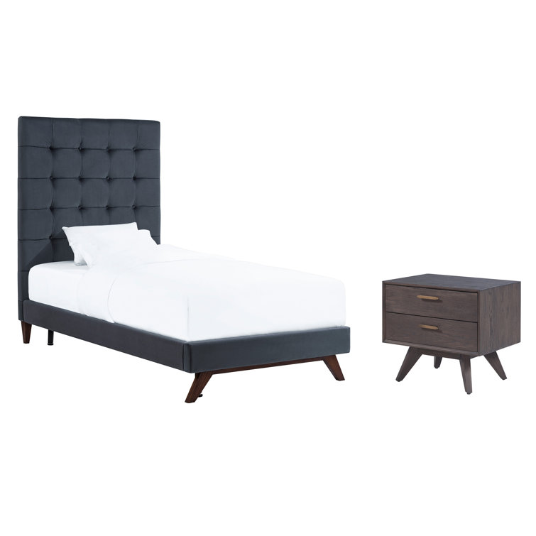 AllModern Dalessio Solid Wood Platform Configurable Bedroom Set